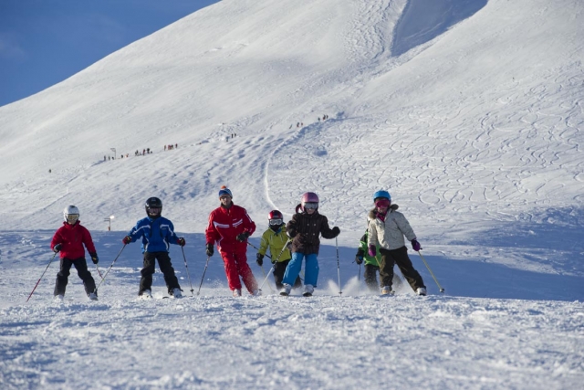  Nivel de esquí para niños